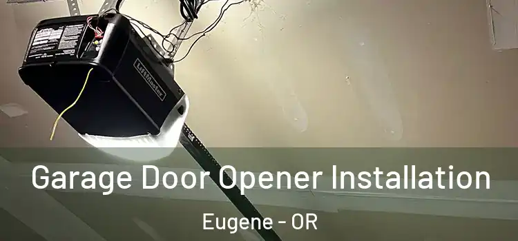 Garage Door Opener Installation Eugene - OR